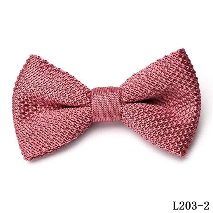 Knitted Bowtie Orange